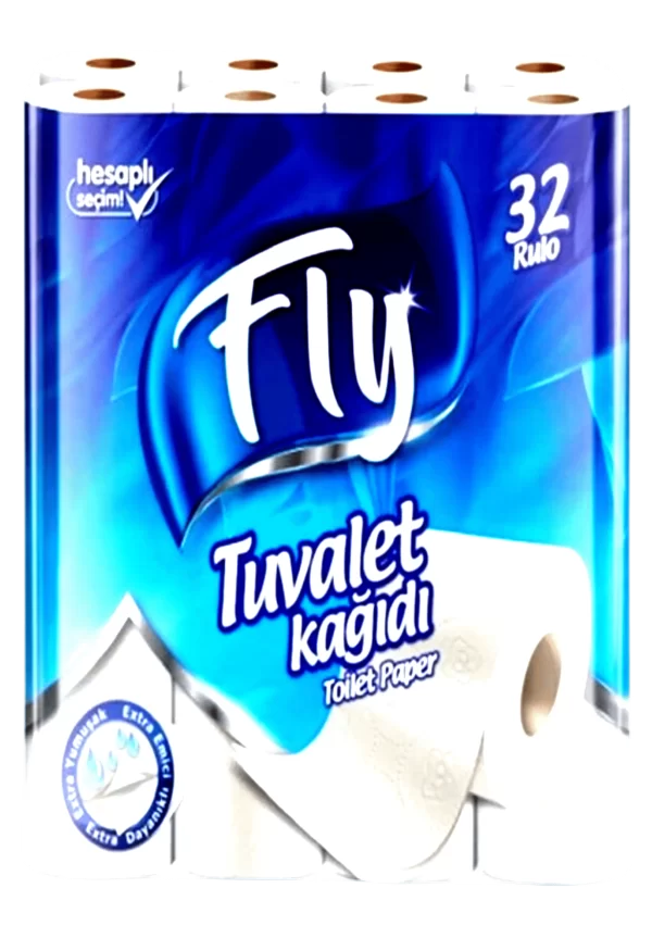 Fly Tuvalet Kagidi Toilet Paper 32 Rolls X 3 units