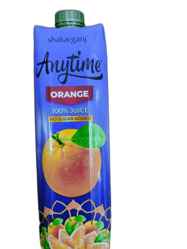 Anytime Orange 1 litre X 12 units