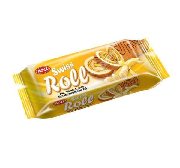 Swiss Roll Banana 85G X12